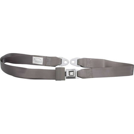 Seat Belt Metal Buckle - Allstar Performance Lap Seat Belt Push Button Buckle Gray P/N 98111
