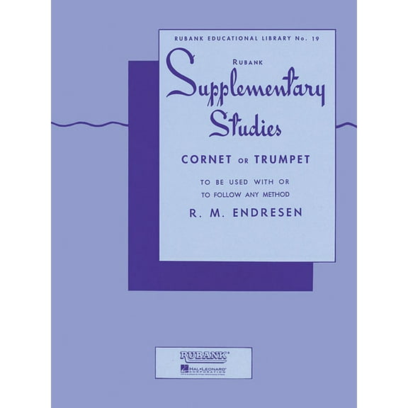 Rubank Educational Library Supplementary Studies Corent or Trumpet, Book 19, (Paperback)