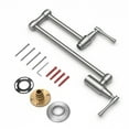 thumbnail image 2 of Kraus KPF-5002SFS Allyn 4 GPM Wall Mounted Single Hole Pot Filler - Stainless Steel, 2 of 7
