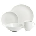thumbnail image 2 of Ten Strawberry Street Simply White Coupe 16-Piece Ceramic Dinnerware Set, 2 of 8