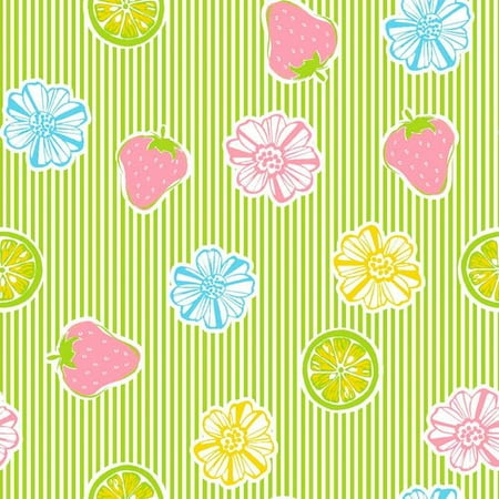 Springs Creative Just Ripe Pucker Stripe Grass Fabric By The Yard