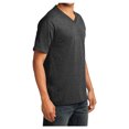 thumbnail image 4 of Mens Core Cotton V-Neck Tee Dark Heather Grey S, 4 of 6