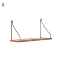 thumbnail image 2 of Flmtop Storage Shelf Strong Load Bearing Detachable Multi Colors Wall-mounted Wooden Display Stand Home Decoration, 2 of 8