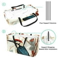 thumbnail image 4 of Woodpecker Large Capacity Reusable Foldable Oxford Cloth Toy Basket - Beach Bag, Shopping Bags, Laundry Basket, 4 of 7