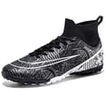 thumbnail image 1 of Zapatos de fútbol para hombre Botas de fútbol antideslizantes Botines Grass Soccer Sneakers 3C1162A, 1 of 3