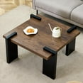 thumbnail image 6 of High-Quality MDF Coffee Table with Color Contrast|31.5*31.5*16.6inches, 6 of 10