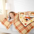 thumbnail image 4 of Manfei Leopard Print Farm Car 7-Piece Twin Bedding,Autumn Maples Leaf Bedding Comforter Set,Halloween Reversible, 4 of 7