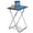 Grey, variant on Folding TV Tray Table,TV Dinner Table with Sturdy MDF Top,Eating Trays for Living Room with No Assembly Required
