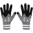 thumbnail image 2 of Dalrosia Winter Knitted Touch Screen Gloves Women Men Cute Cat Warm Knit Gloves Mittens, 2 of 8