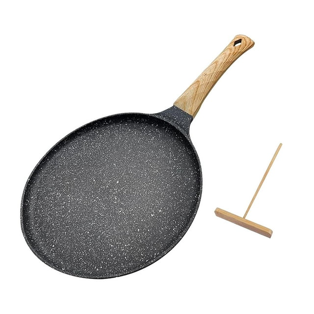 DOLITY Nonstick Crepe Pan Aluminum Alloy Cookware Multipurpose for Home Roti Indian Gry