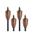 thumbnail image 2 of Legends International Large Elegant Tiki Torch Hammered Copper - 1 Pack, 2 of 5