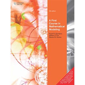 Pre-Owned First Course In Mathematical Modeling, 9788131529171, 8131529177, Paperback, 5th edition