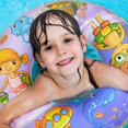 thumbnail image 4 of Pool Floats (3 Pack), Swimming Rings for Kids Adults, Funny Inflatable Pool Floats, Summer Beach Water Float Party Favor Pool Toys Gifts, 4 of 7