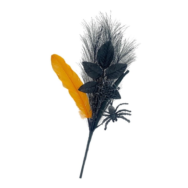 Palillos de flores artificiales Macarena 45 cm decoración Halloween
