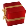 thumbnail image 6 of UPOUART Festive Style Christmas Present Box Red Paper 1Set, 6 of 8