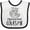 White and Black, variant on Inktastic Raccoon My Great Aunt Loves Me Boys or Girls Baby Bib