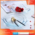 thumbnail image 5 of Assiette Ronde de 10 Pouces en Verre Trempé Résistant à la Chaleur avec Doubles Poignées - Transparente, Durable, Compatible Four/micro-Ondes pour la Cuisson et le Service - Idéale pour les Cadeaux d'Entreprise, les Anniversaires et l'Usage Quotidien (18, 5 of 5