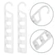 thumbnail image 3 of GOOHOCHY 6 perchas multiusos que ahorran espacio para organizar armarios, perchas de plástico resistentes para jeans, pantalones, camisas, suéteres y almacenamiento en dormitorios., 3 of 8