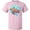 AD-Pink, variant on Pompano Beach, Florida Swimming Sea Turtle with Bubbles T-Shirt