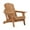 Light Brown, variant on Outdoor Folding Adirondack Chair with BackRest & SeatBoard,Wood Patio Chair for Garden Backyard Porch,Light Brown