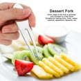 thumbnail image 4 of Tasting Forks With Micro-serrations, Healthy And Safe Stainless Steel, Compact Size Perfect For Any Chef Jacket Pocket, Serving Forks For Wedding Birthday Party Home Kitchen,, 4 of 8