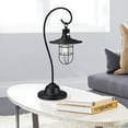 thumbnail image 2 of Warehouse of Tiffany Baskle Black Lantern Table Light, 2 of 2