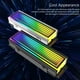 thumbnail image 4 of Disipador de calor M.2 Nvme 5V 3PIN ARGB SSD Cooler AURA Sync para M.2 2280 (Negro) Ndcxsfigh Para estrenar, 4 of 6