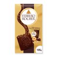 thumbnail image 2 of FERRERO ROCHER Premium Hazelnut Dark chocolate squares, 10 Individually Wrapped Chocolates, Great for Sharing or Gifting, 105g, 2 of 10