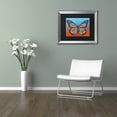thumbnail image 3 of Trademark Fine Art 'Butterfly' Canvas Art by Dean Russo, Black Matte, Silver Frame, 3 of 4