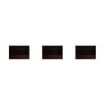 thumbnail image 1 of Justharion Pattern PVC Woven Table Mat Placemats Stain Resistant Bowl Cup Dish Rectangle Insulation Waterproof Mats Brown 3Set, 1 of 6