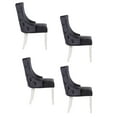 thumbnail image 2 of Plata Import Stonefort Chair in Black Set of 4 for Dining Area, 2 of 4