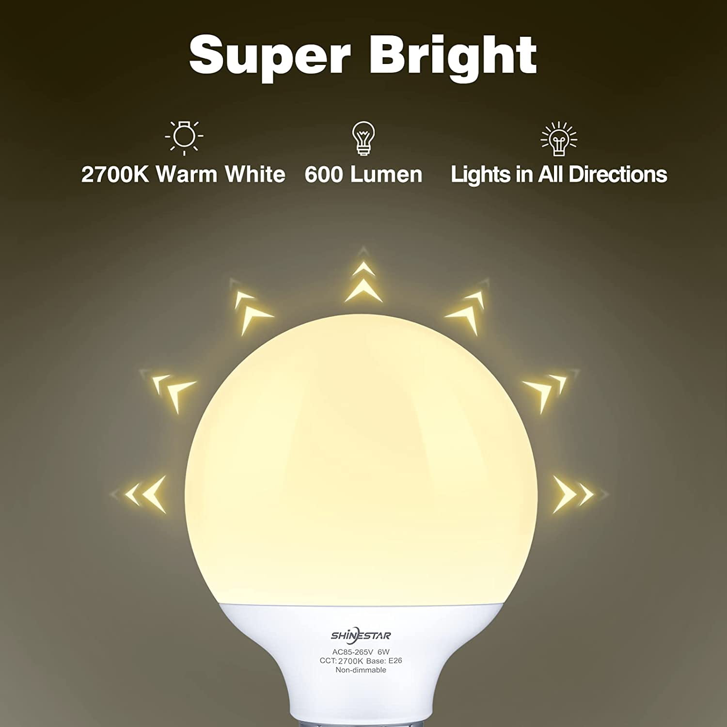 LED Birne Milky E27 8W – 8 seasons design