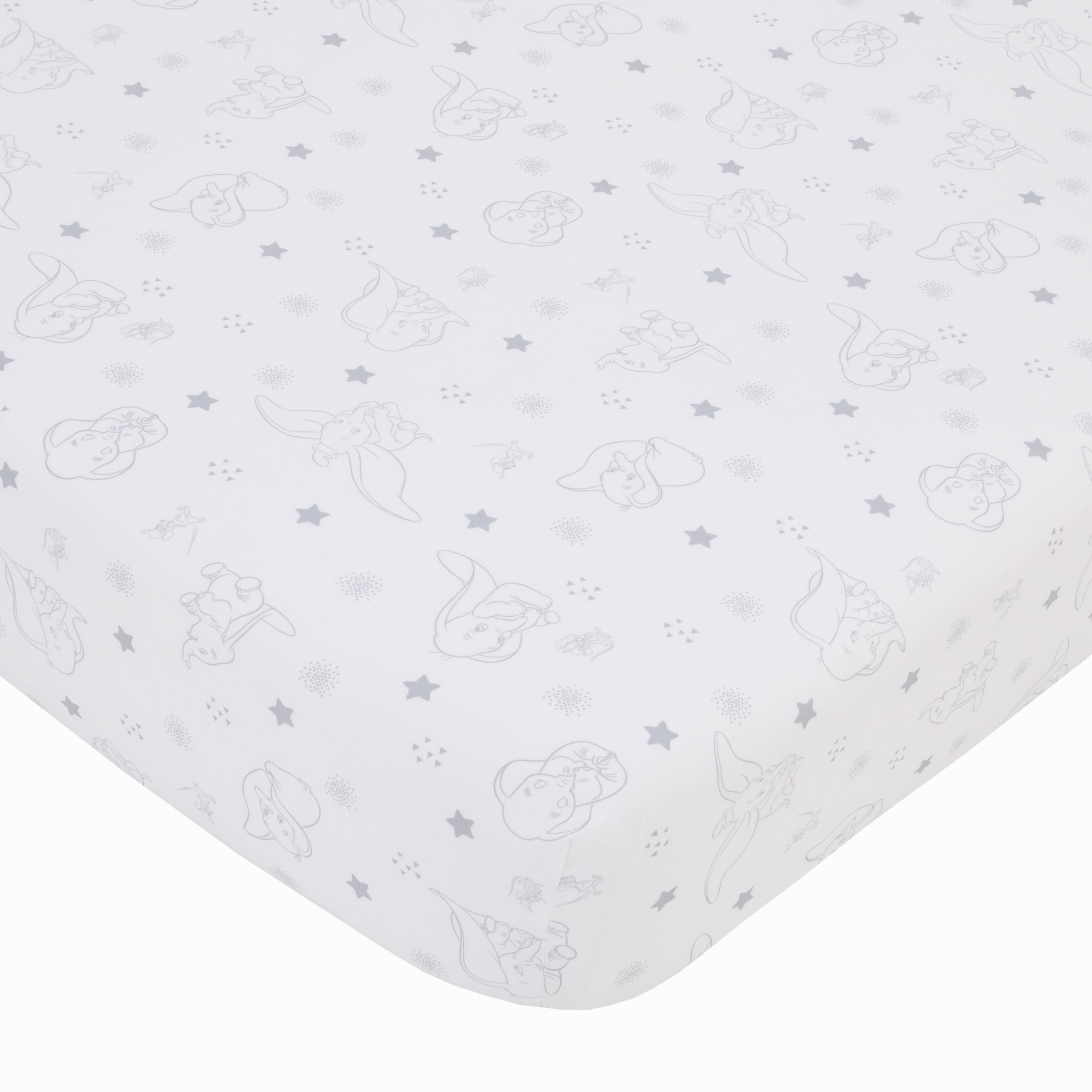 Disney Dumbo Crib 3 Piece Bedding Set Infant Boys and Girls Walmart