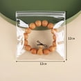 thumbnail image 1 of BUYISI Sealed Jewelry Storage Bags for Earrings Thickened Pvc Material for Protection 46 Threads 12*12, 1 of 9