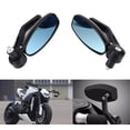 thumbnail image 4 of Espejos laterales para motocicletas espejos retrovisores para motocicletas "Uversal para motocicleta con negra espejos retrovisores Sunnimix espejo retrovisor de la motocicleta, 4 of 8