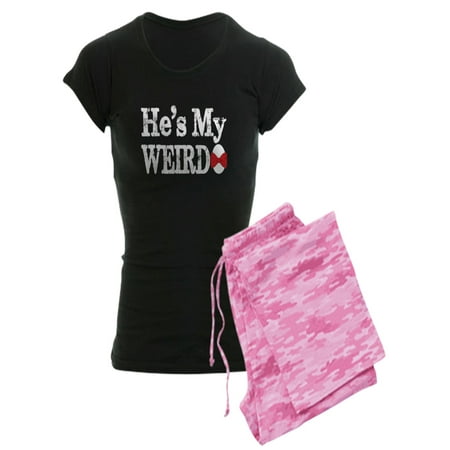 

CafePress - Hes My Weirdo Couple Pajamas - Women s Dark Pajamas