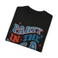 thumbnail image 3 of Red White and Blue Party In The USA Comfort Colors Unisex Tee, 3 of 4