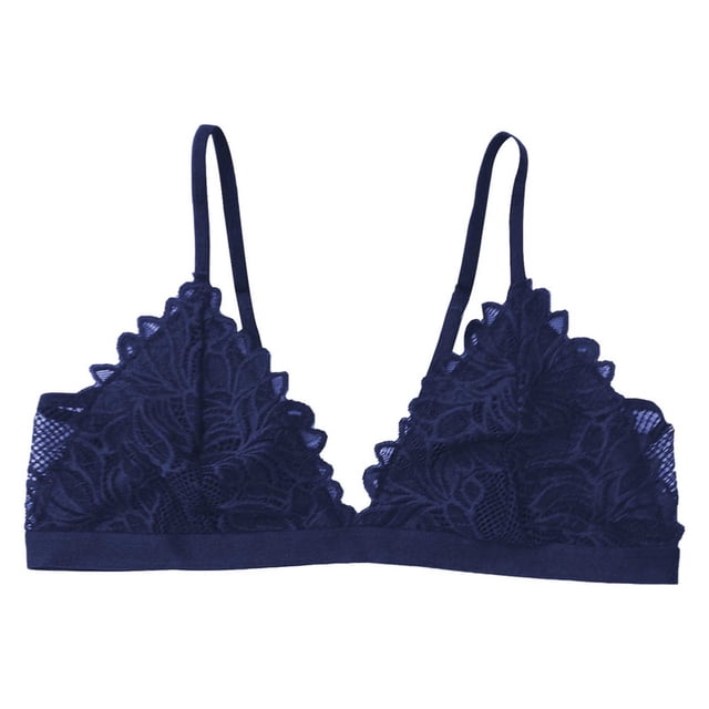 Top Secret Treasures para Dama, de Encaje Marino Talla M