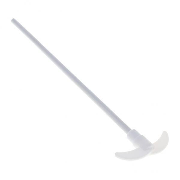 de varillas agitadoras de PTFE,Eje para agitador aéreo eléctrico,Utensilios de laboratorio de barras agitadoras mezcladoras,Suministros de química científica,Equipo de mezcla 2 piezas CUTICAT Paleta de varillas agitadoras de PTFE