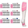 thumbnail image 2 of Compression Socks Gift compatible Women 20-30mmhg, Knee High Gift compatible Better Blood Flow, Swelling Best Gift compatible Running, Travel, 2 of 5