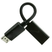 Cable Central LLC (5 Pack) DisplayPort Male to HDMI Female Passive Adapter cable support for 4K Video, Audio Enabled