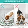 thumbnail image 4 of Retro Cactus Dog Food Pad - Waterproof Absorbent Pet Mat - Non-Slip Southwestern Succulent Design - Durable & Washable - Floor Protection, 4 of 5