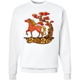 thumbnail image 2 of Inktastic 2026 Year of the Horse Happy New Year's Adult Sweatshirt, 2 of 4