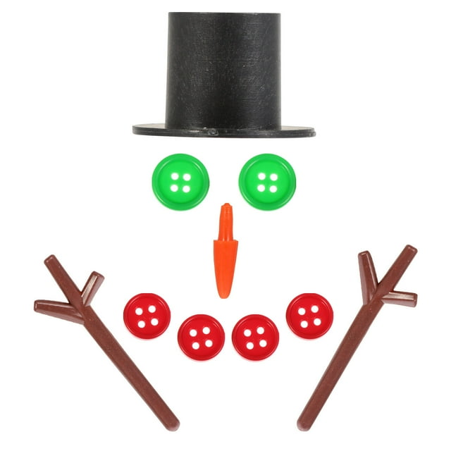 50 Sets Handmade DIY Snowman Kit Snowman Craft Children Xmas Gift Decor