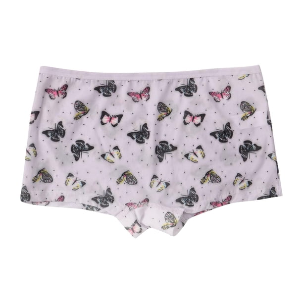 Niñas Pequeñas Ropa Interior Impresa Cuatro Esquinas Comodidad Pantalones Cortos, Pantalones de Algodón Suaves Transpirables para Niños Pequeños Y Niños de Uso Diario
