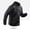01 Black, variant on Men Lightweight Jacket UPF50+ Windproof Outdoor Fitted Hooded Fishing Clothing Top Coat