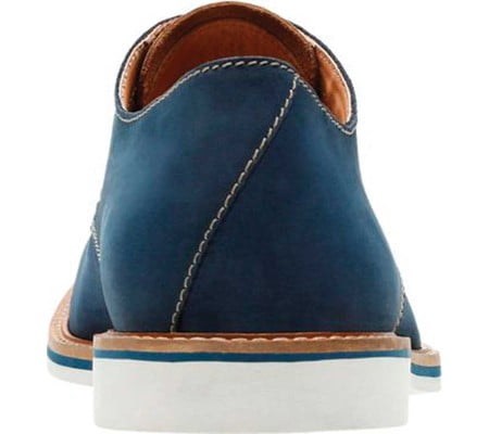 clarks atticus lace navy nubuck