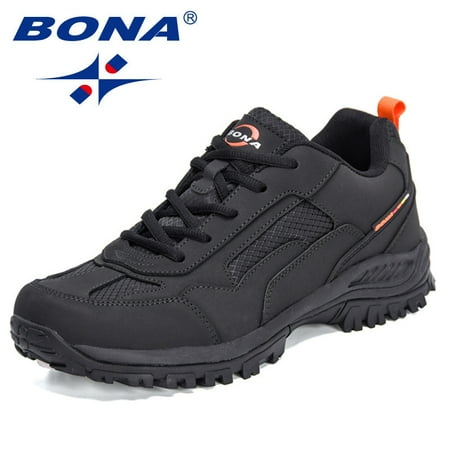 

BONA Men s Non-Slip Non-slip Wear-resistant Breathable Hiking Shoes Winter Outdoor Sports Warm Climbing Mountaineering Shoes
