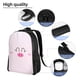 thumbnail image 4 of Bonitas mochilas escolares de cerdo para estudiantes, mochilas de viaje, bolsos para portátil, bolsos de hombro para hombres y mujeres., 4 of 5
