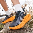 thumbnail image 2 of Lightweight And Breathable Men's Racing Shoes for Road Running; Outdoor Marathon Training Shoes And ; Low-top Sports Shoes for Fitness Exercise Anti-slip And Wear- Hiking Shoes  with Laces for Adults, 2 of 9